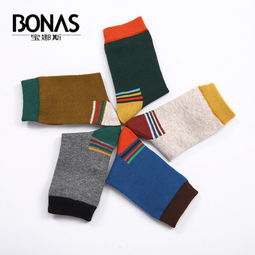 寶娜斯Bonas兒童純棉加厚襪 秋冬保暖優選