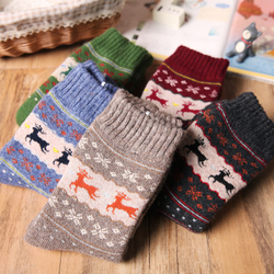 襪女 中筒襪 加厚兩件45 秋冬日系韓版保暖之選